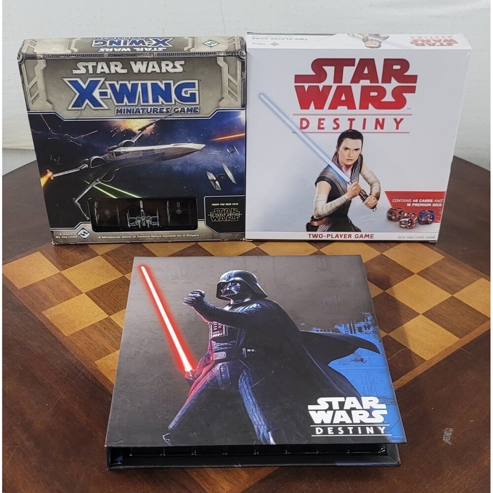 Star Wars Destiny - 2 Player Starter Set + Dice Binder + X-Wing 1.0